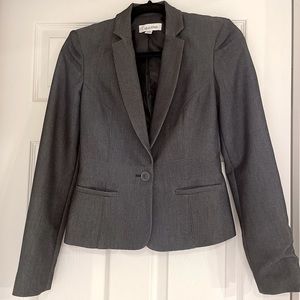 Calvin Klein one button blazer